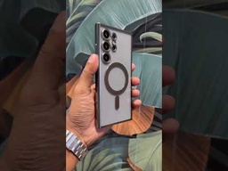 Samsung Galaxy S24 Leather Case with Magnetic Magsafe Ring Stand