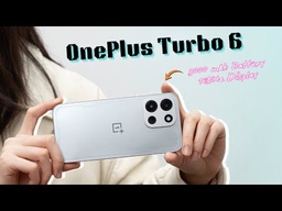 OnePlus Turbo 6, 256GB 12GB RAM 