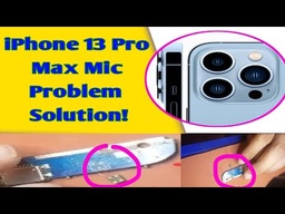 Apple iPhone 13 Pro Max Microphone Replacement
