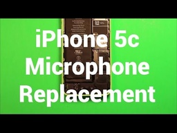 Apple iPhone 5C Microphone Replacement