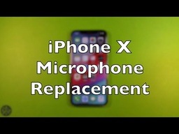 Apple iPhone X Microphone Replacement