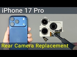 Apple iPhone 17 Pro Camera Replacement