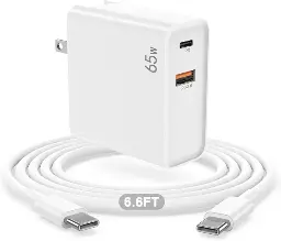 Original Apple Dual 65W USB-C Power Adapter
