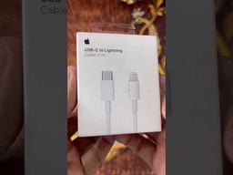 Original Apple USB-C TO Lightning
Charging Cable