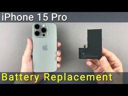 Apple iPhone 15 Pro Battery Replacement 