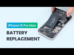 Apple iPhone 15 Pro Max Battery Replacement