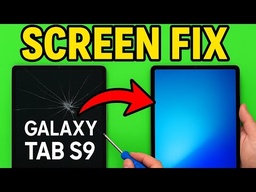 Samsung Galaxy Tab S9 Screen Replacement