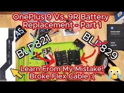 OnePlus 9R Battery Replacement