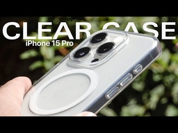 Apple iPhone 15 Pro Clear Case with MagSafe